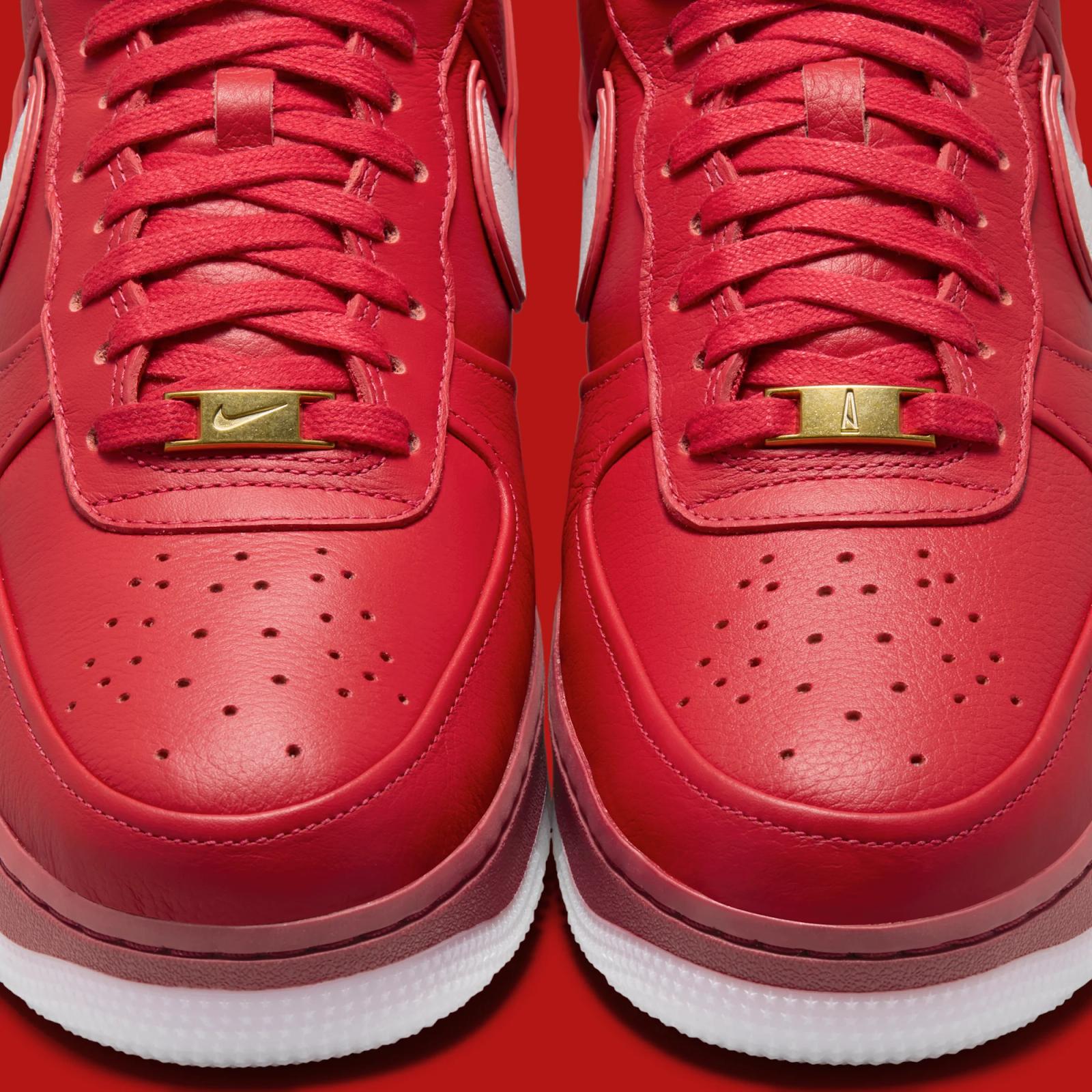 A Ma Maniere x Nike Air Force 1 Low "University Red" drops in 2026