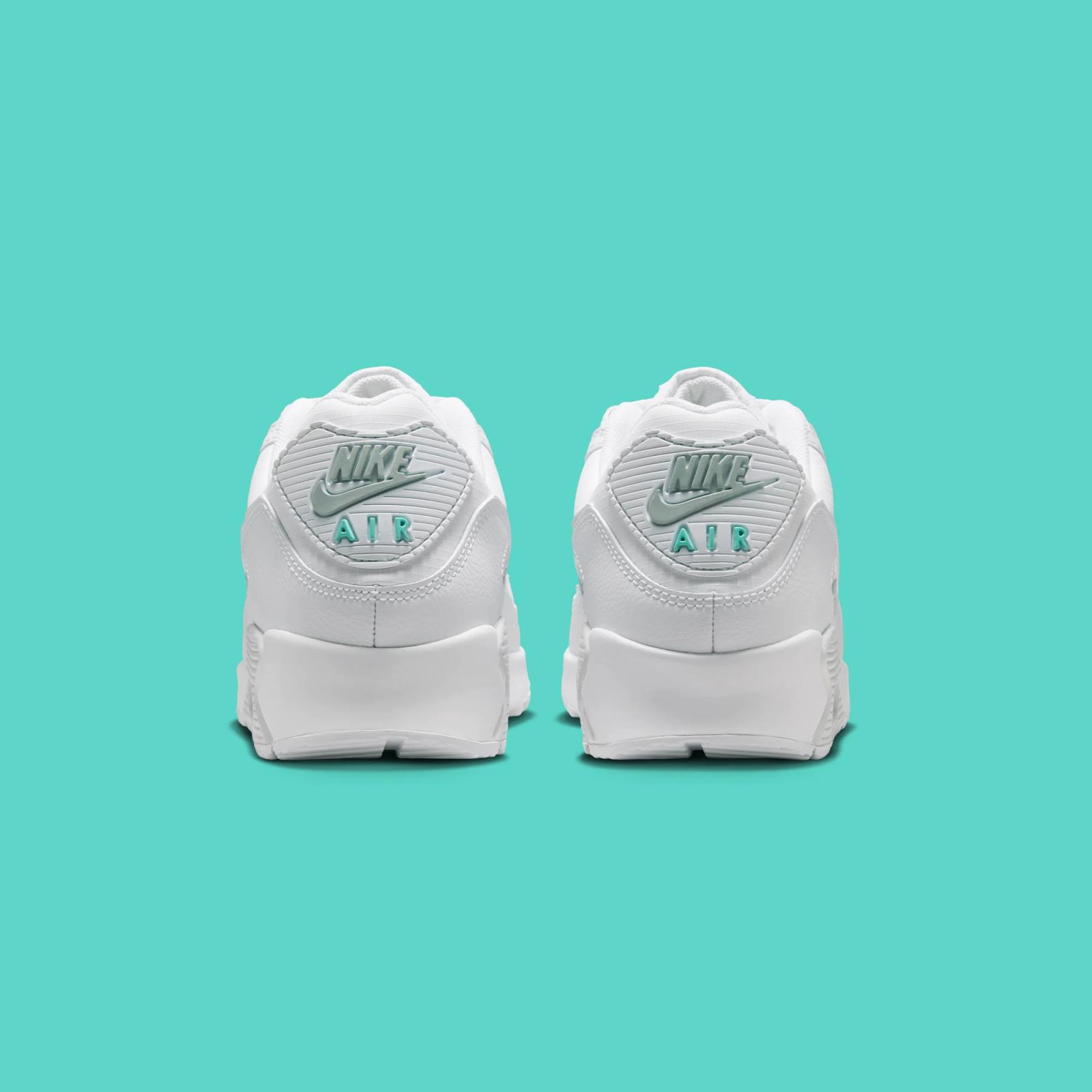 Nike Air Max 90 "White & Hyper Turquoise" drops April 1st, 2026