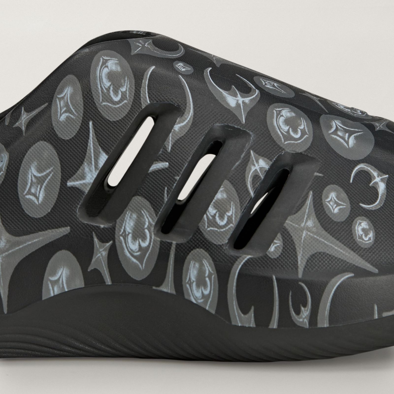 Thug Club x Adidas AdiFOM IIInfinity Mule "Black" drops March 25th, 2026