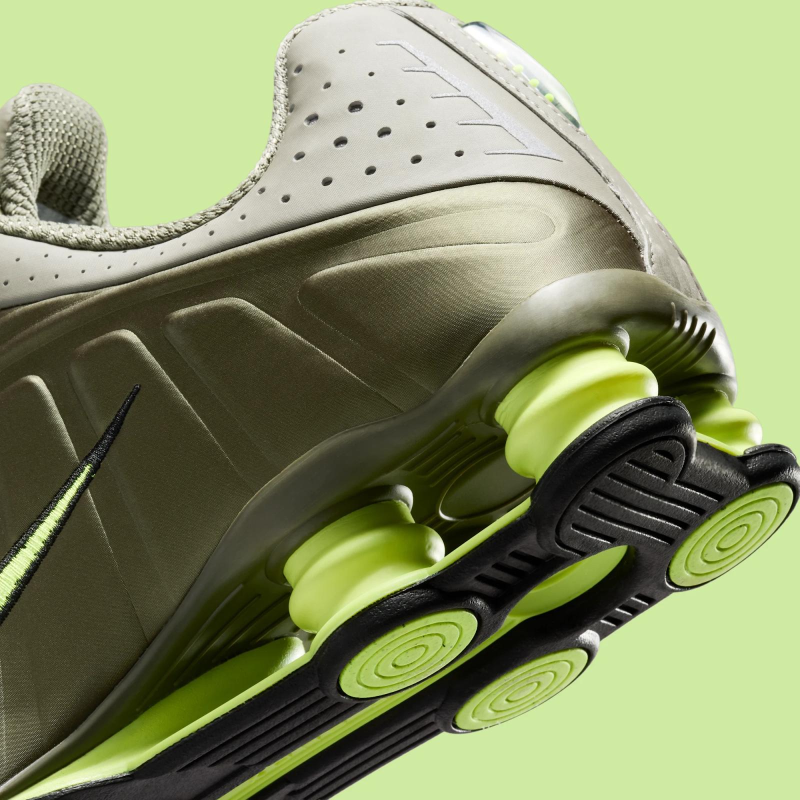 Nike Shox R4 "Light Army & Volt" drops Summer 2026