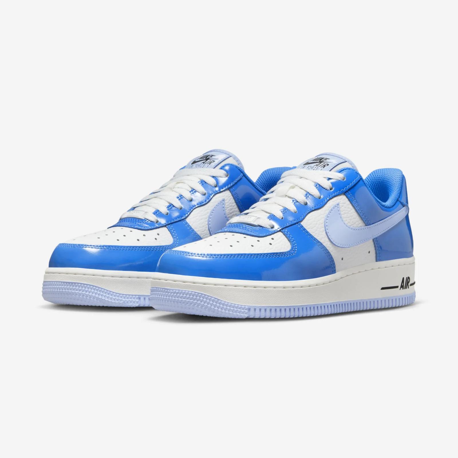 Nike Air Force 1 Low Blue Patent 2025 Restock FJ4801-400