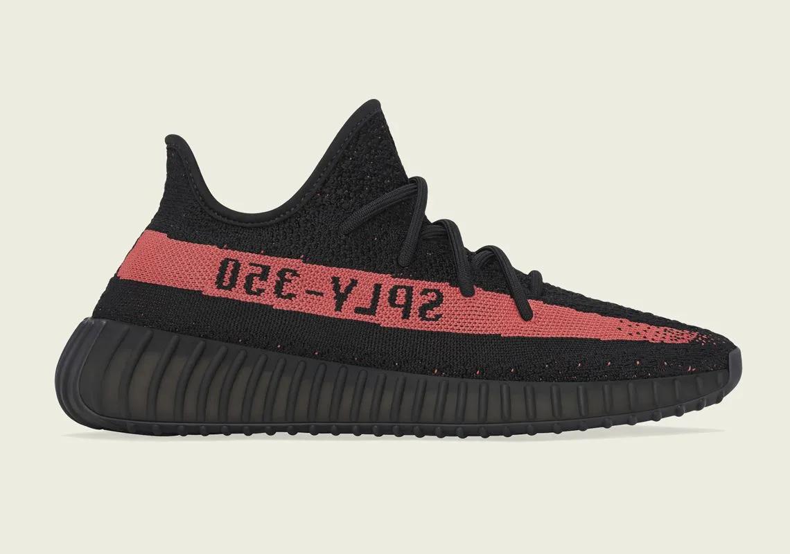 Adidas Yeezy Boost 350 v2 Red Stripe