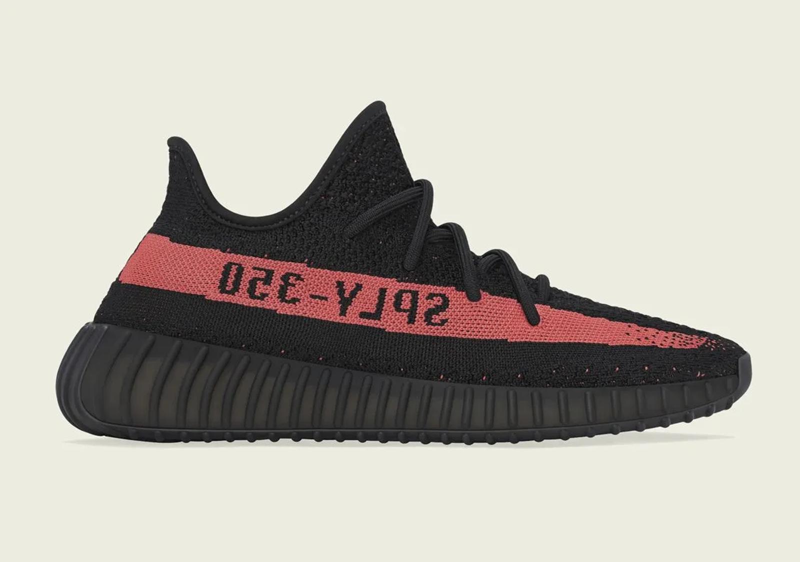 Adidas Yeezy Boost 350 v2 Red Stripe