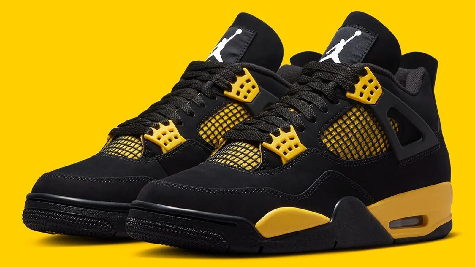 Air Jordan 4 Retro Thunder Release