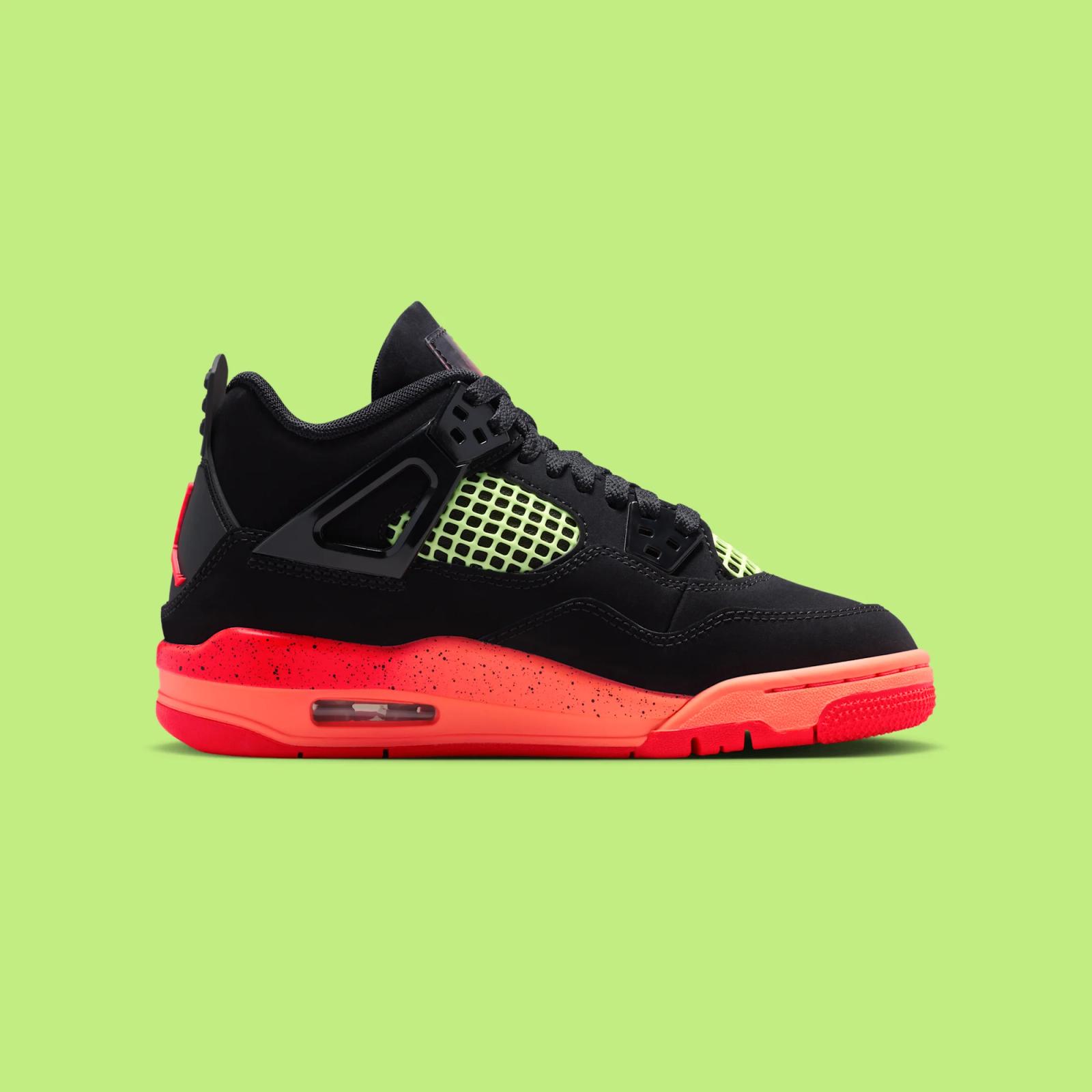 Air Jordan 4 Retro GS “Black / Infrared 23” releasing in 2026