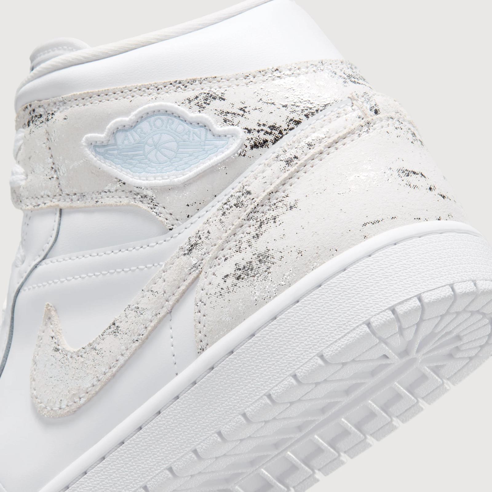 Air Jordan 1 Mid SE "White & Field Silver" drops in 2026