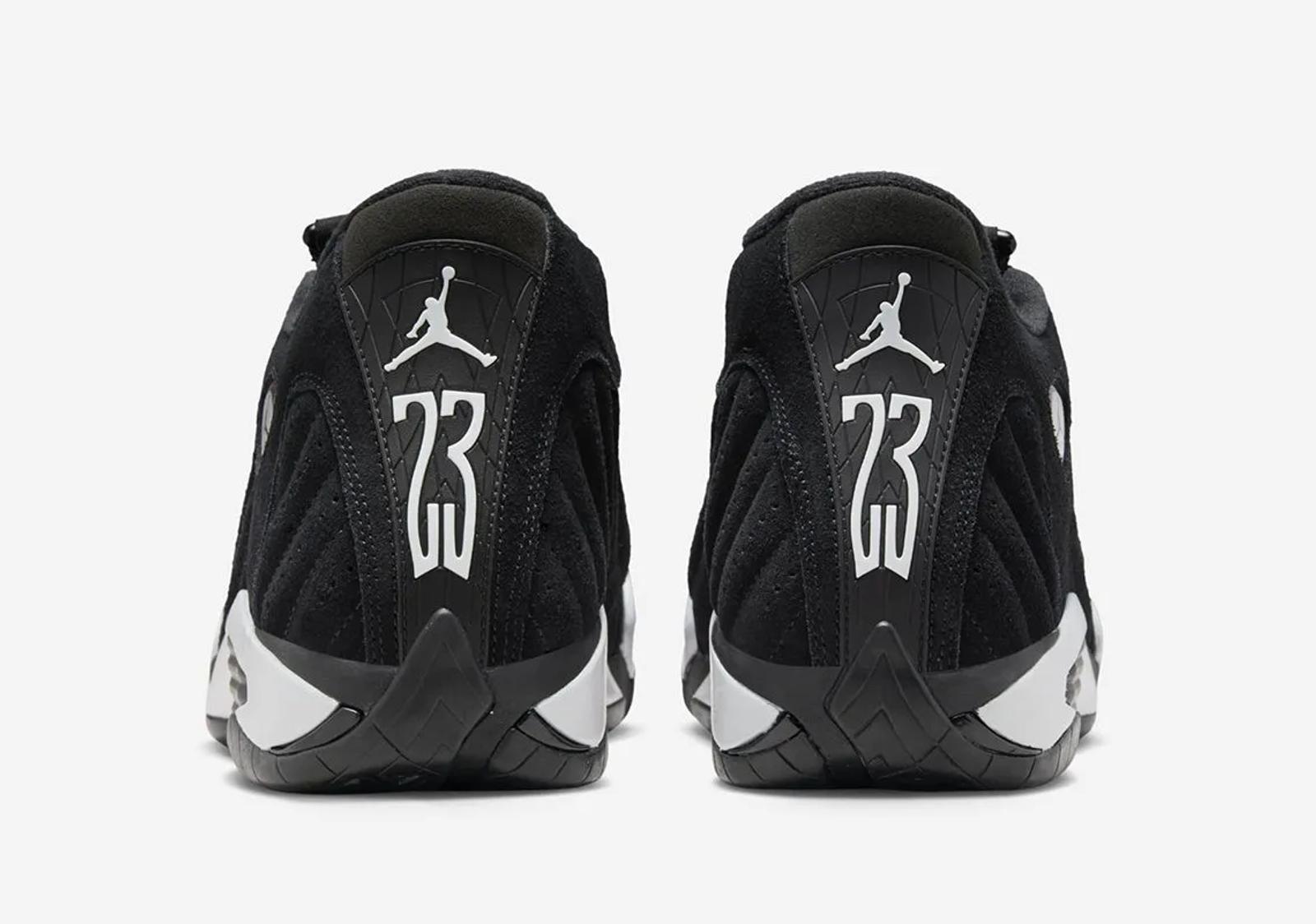 Air Jordan 14 Retro Black White