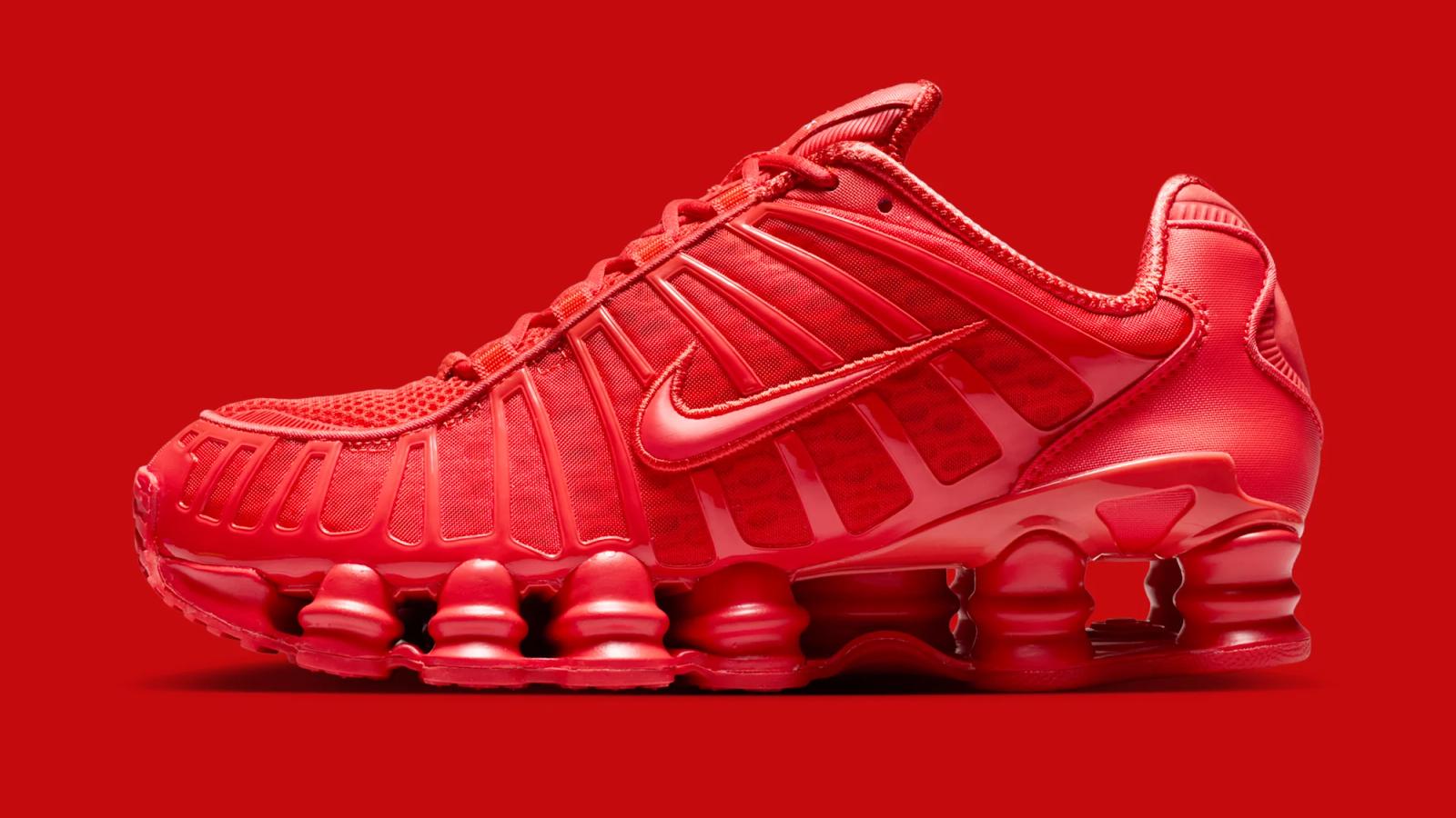 Nike Shox TL "Triple Red" drops in 2026