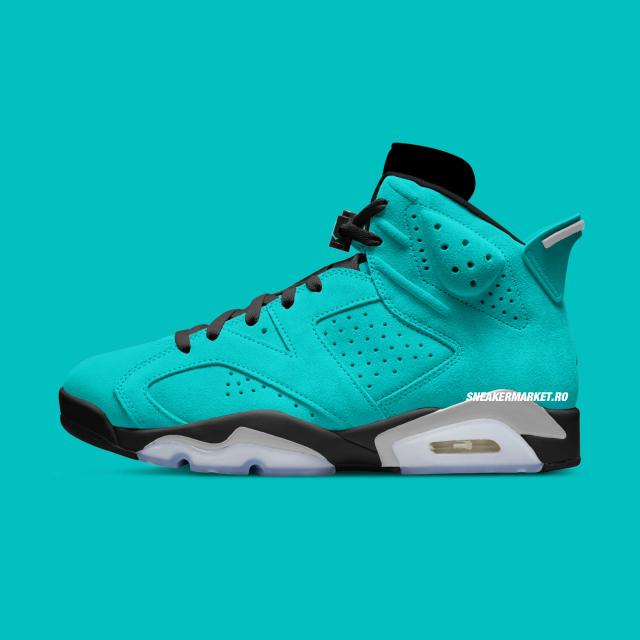 Air Jordan 6 Retro "Light Aqua"