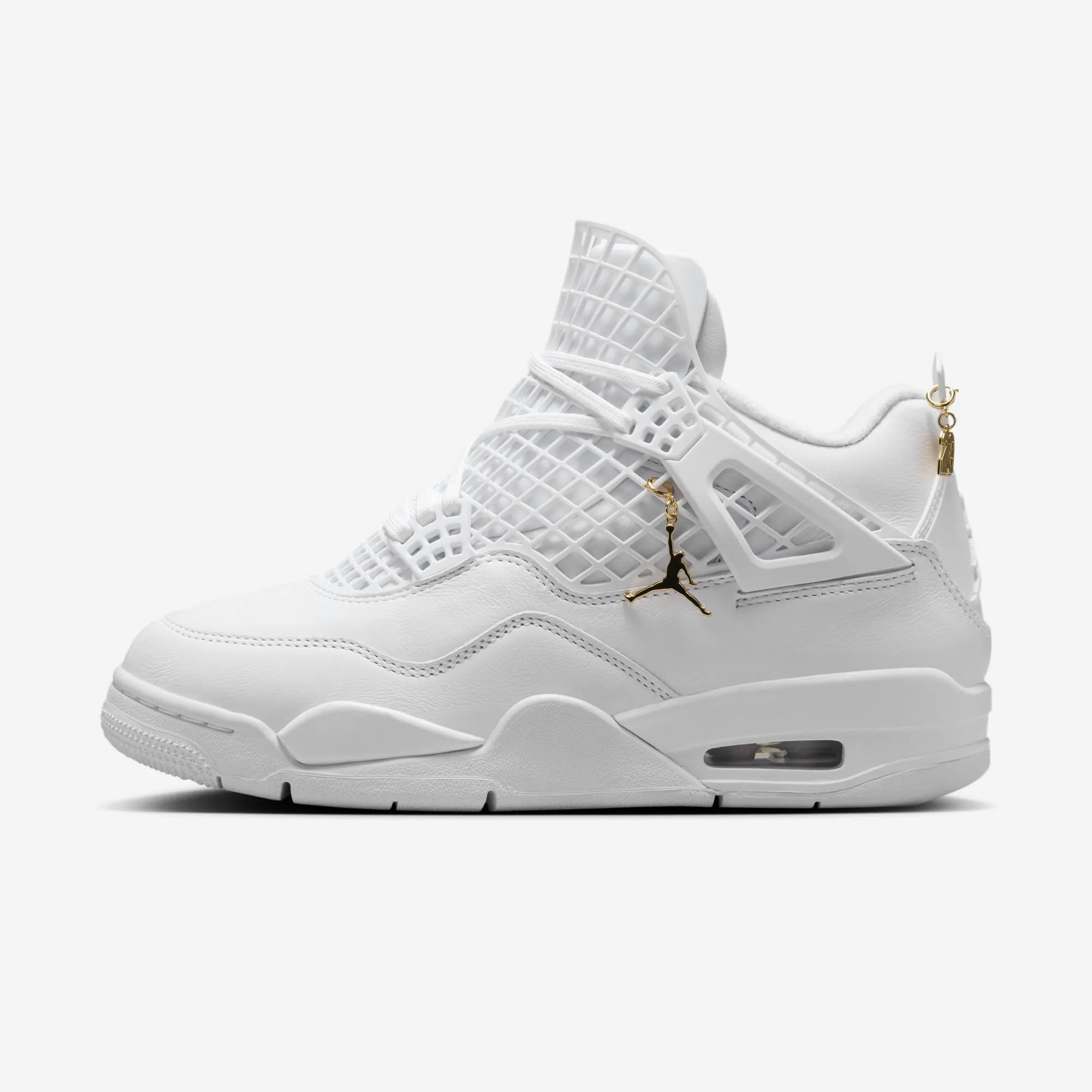 Air Jordan 4 Retro NET “White / Metallic Gold”