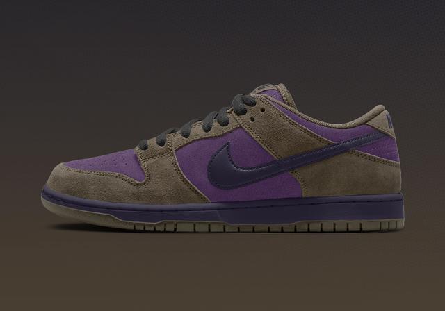 Nike SB Dunk Low Pro "Dark Hazel" Dark Hazel/Purple Dynasty/Night Purple/Dark Hazel