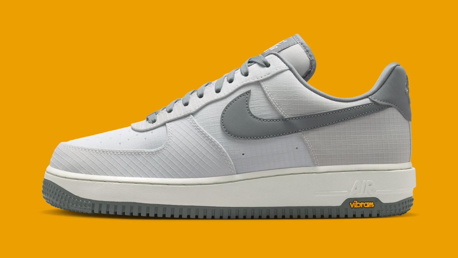 Vibram x Nike Air Force 1 Low LX "White" drops April 1st, 2026