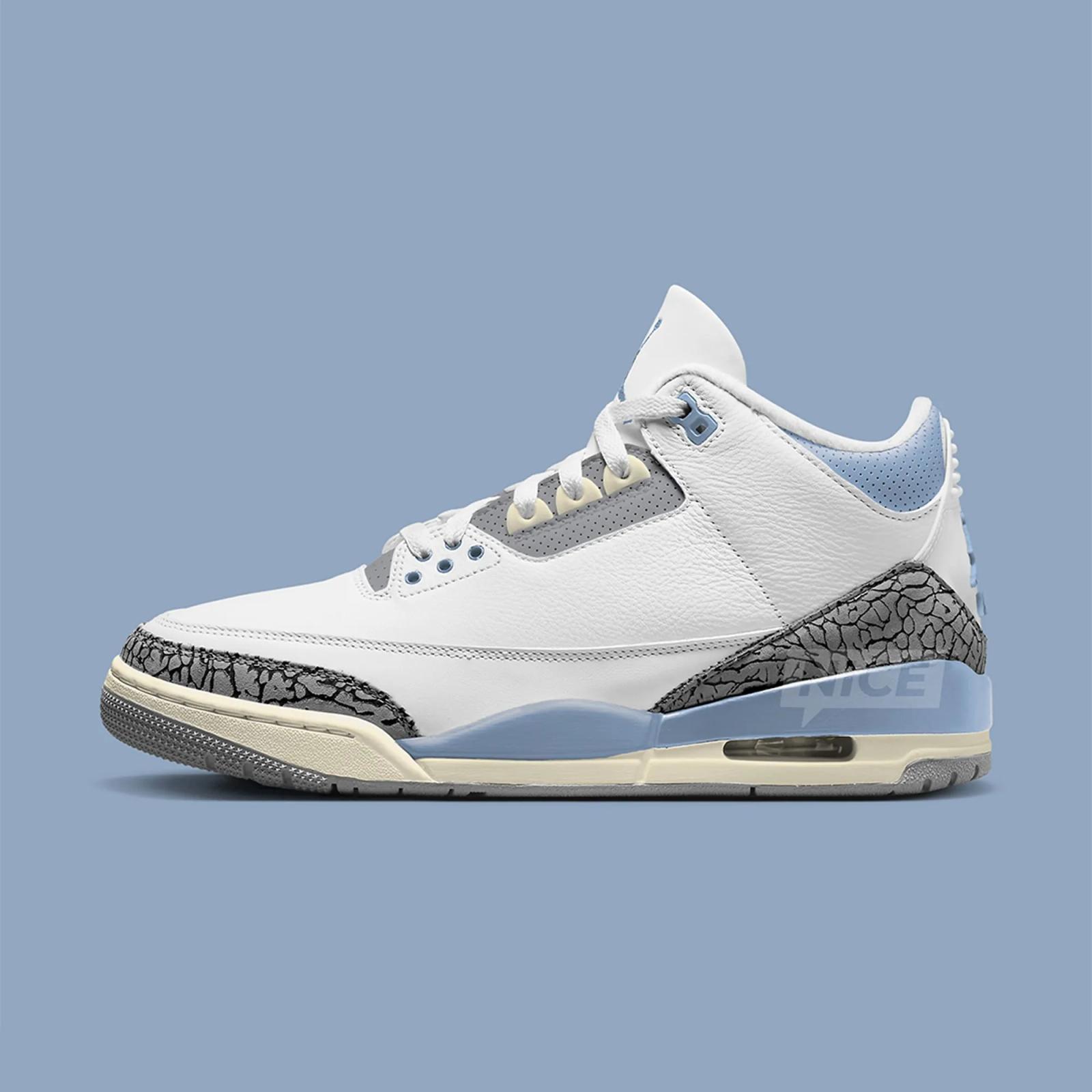 Air Jordan 3 Retro Hydrogen Blue CT8532-101