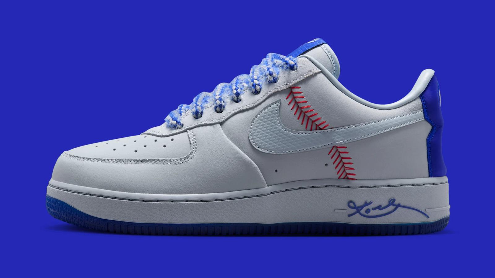 Kobe Bryant x Nike Air Force 1 Low Protro "Dodgers" drops August 15th, 2026