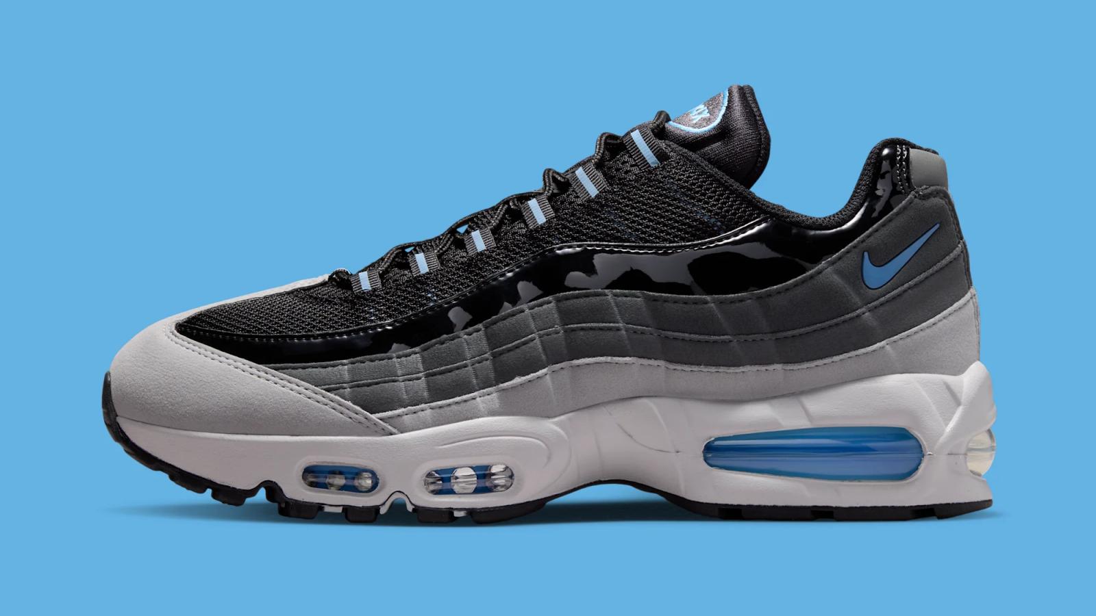 Nike Air Max 95 Big Bubble "Black & Football Blue" drops July 1st, 2026