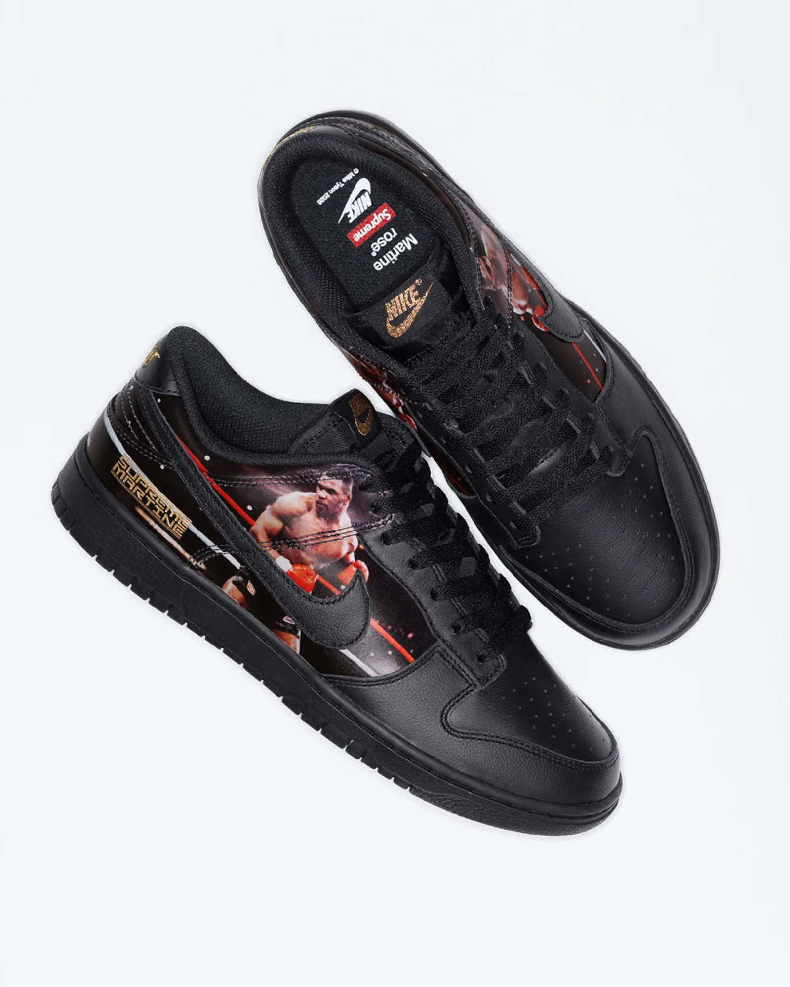 Supreme x Martine Rose x Nike Dunk Low "Black" drops in 2026