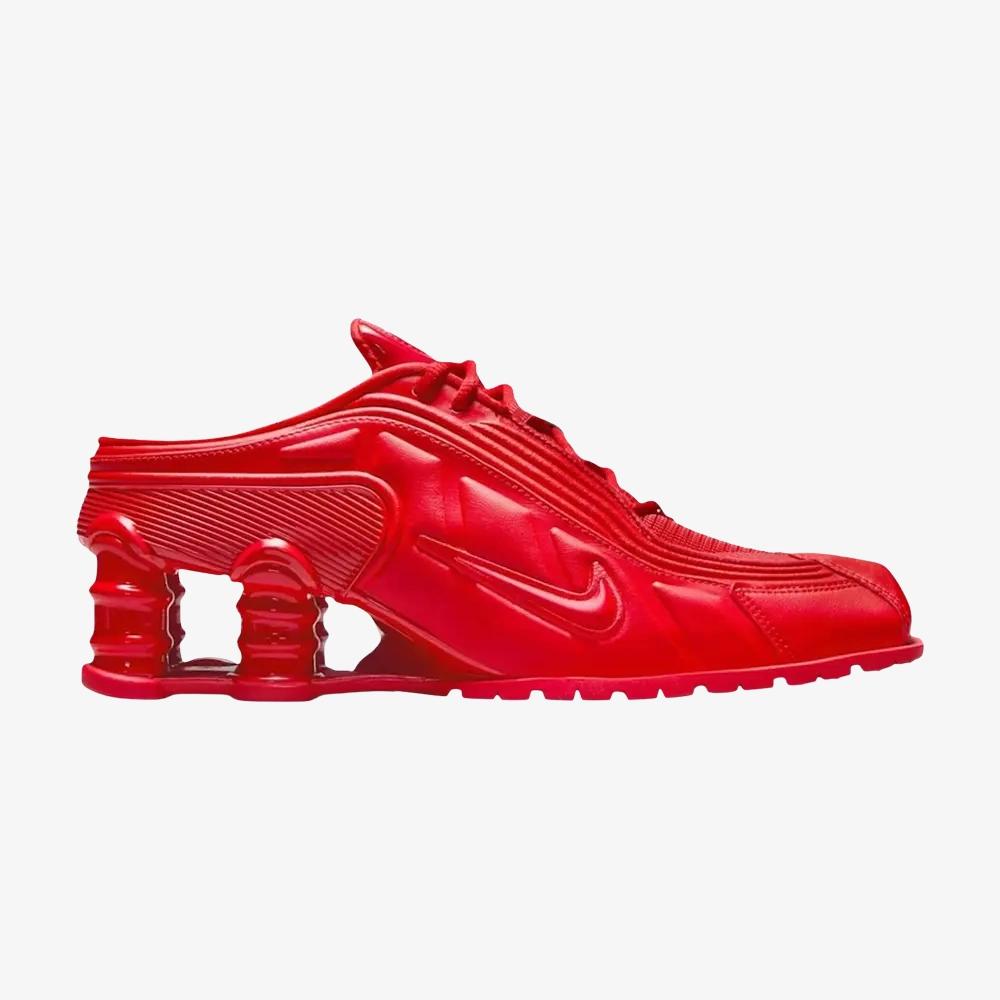 Martine Rose x Nike Shox MR4 Mule “Fire Red”