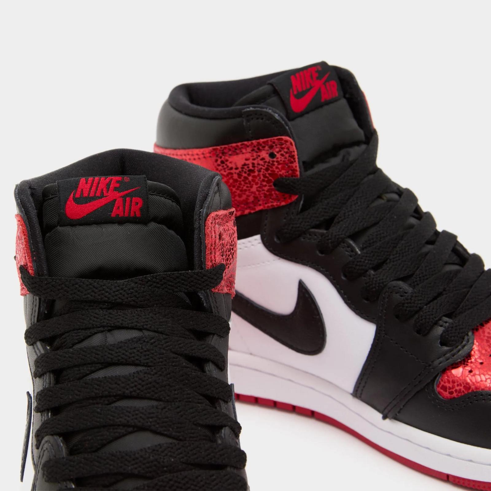 Air Jordan 1 Retro High OG Bred Toe Varsity Red FD2596-602 Release Date 2025