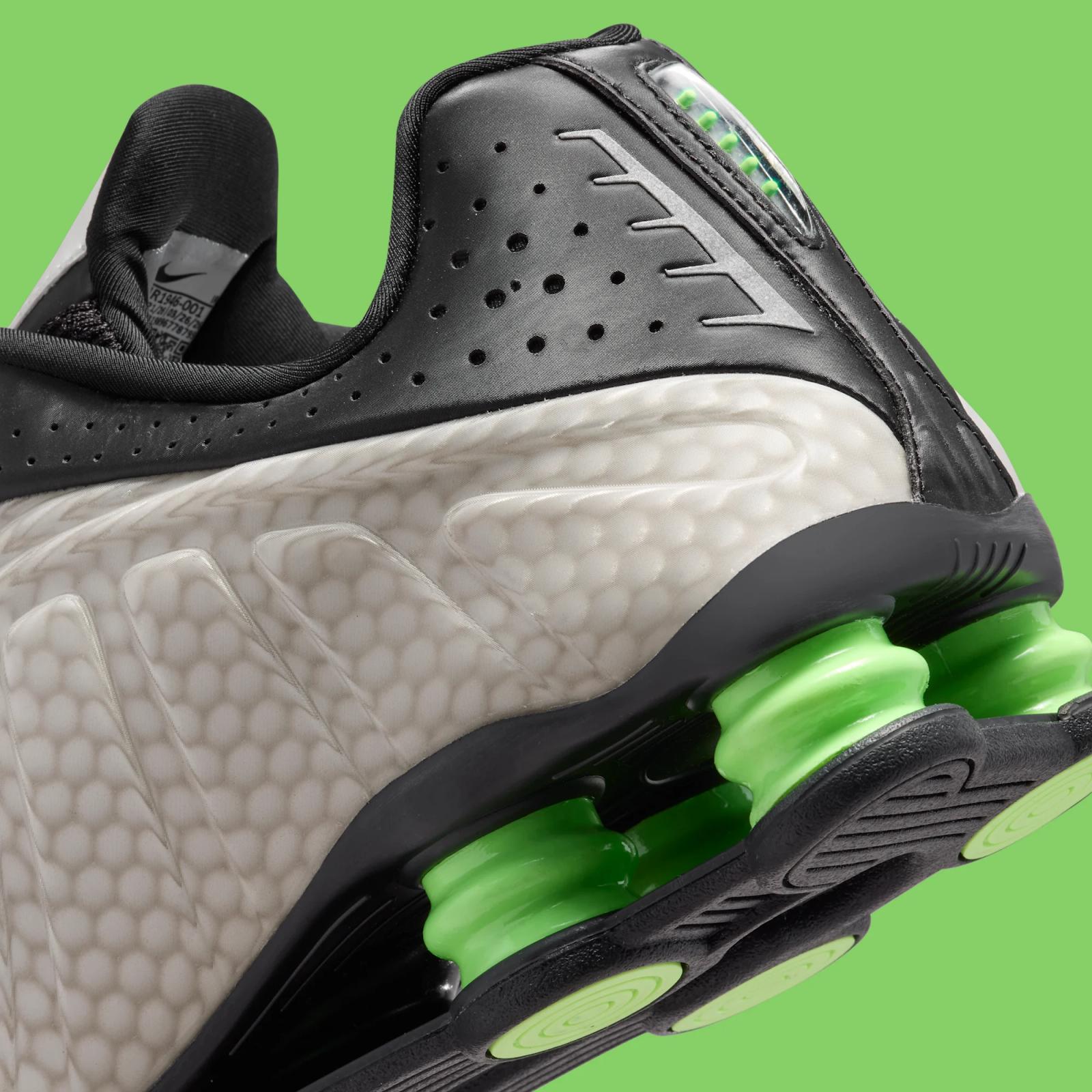 Nike Shox R4 SP "Grey Haze & Lime Glow" drops in 2026