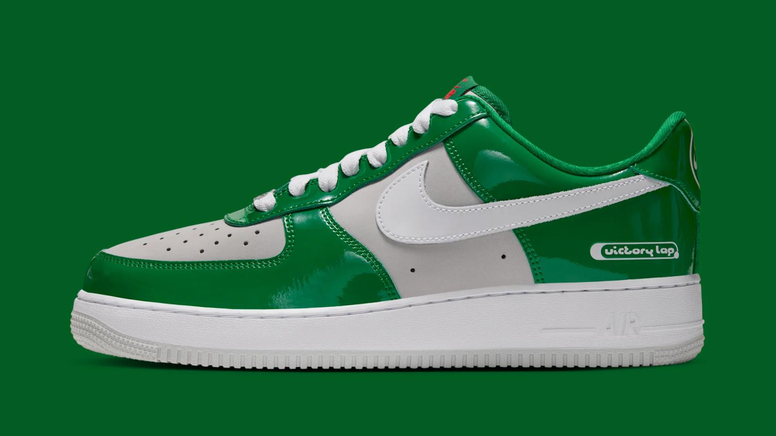 Victory Lap x Nike Air Force 1 Low "Pine Green" drops in 2026