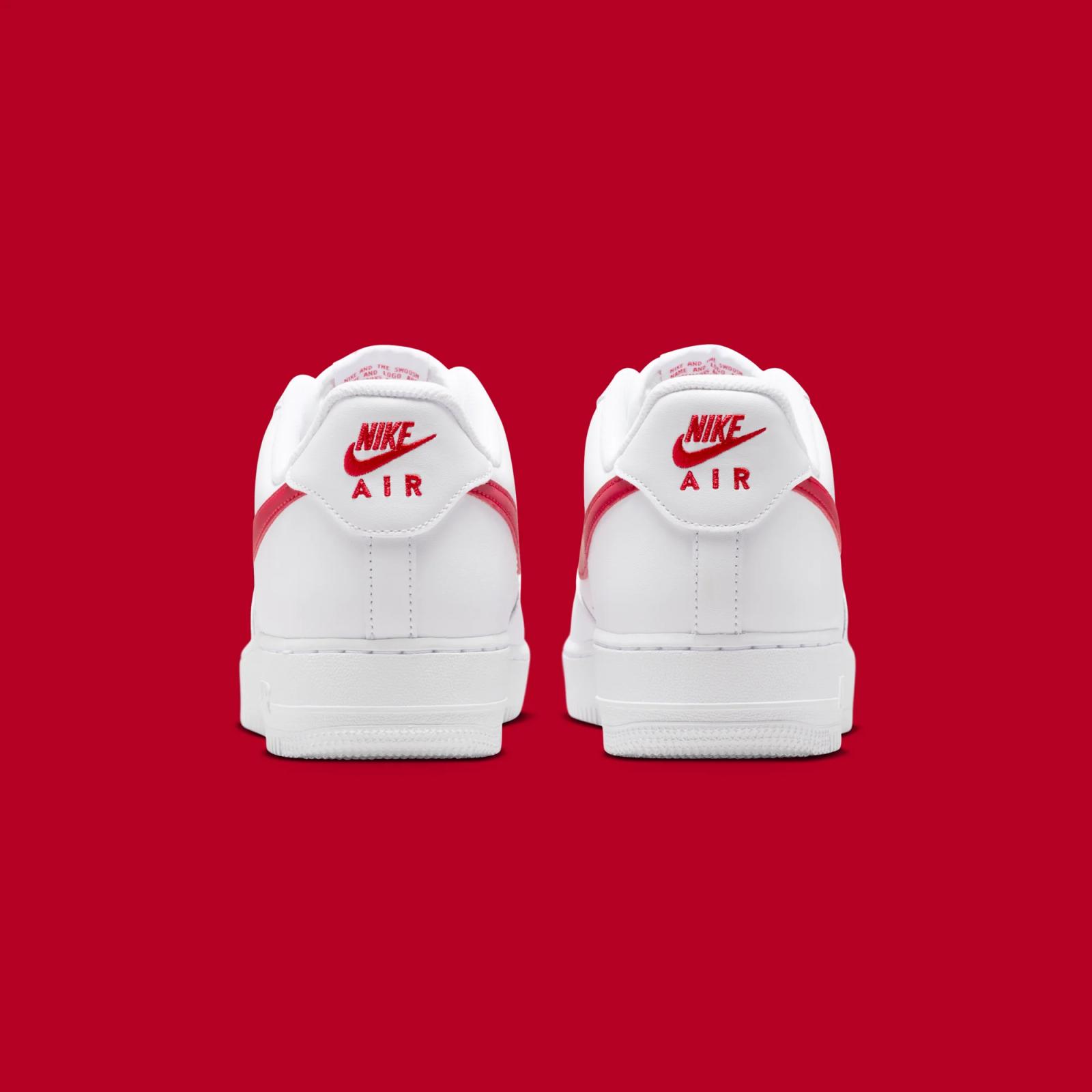 Nike Air Force 1 Low "White & University Red" drops in 2026