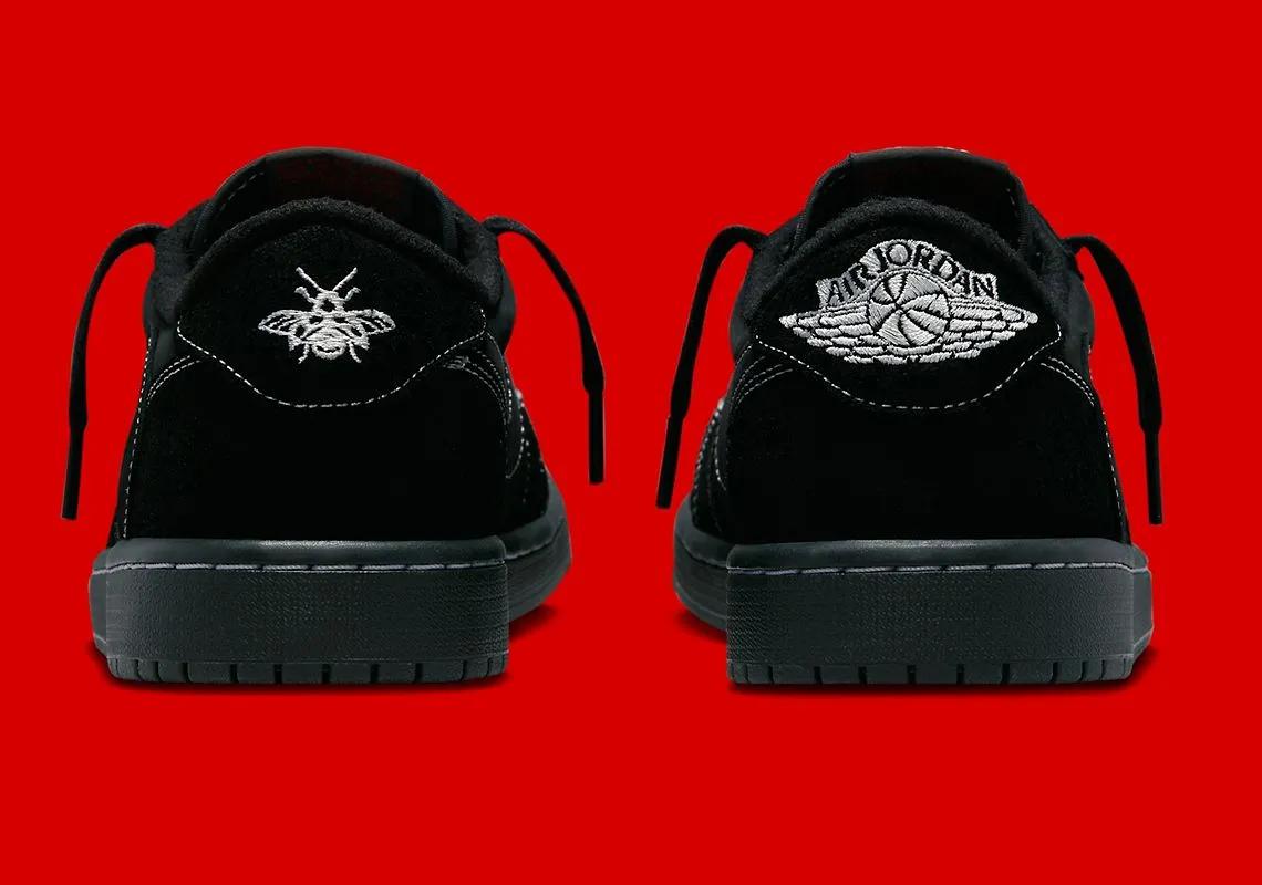 Air Jordan x Travis Scott 1 Low Black Phantom