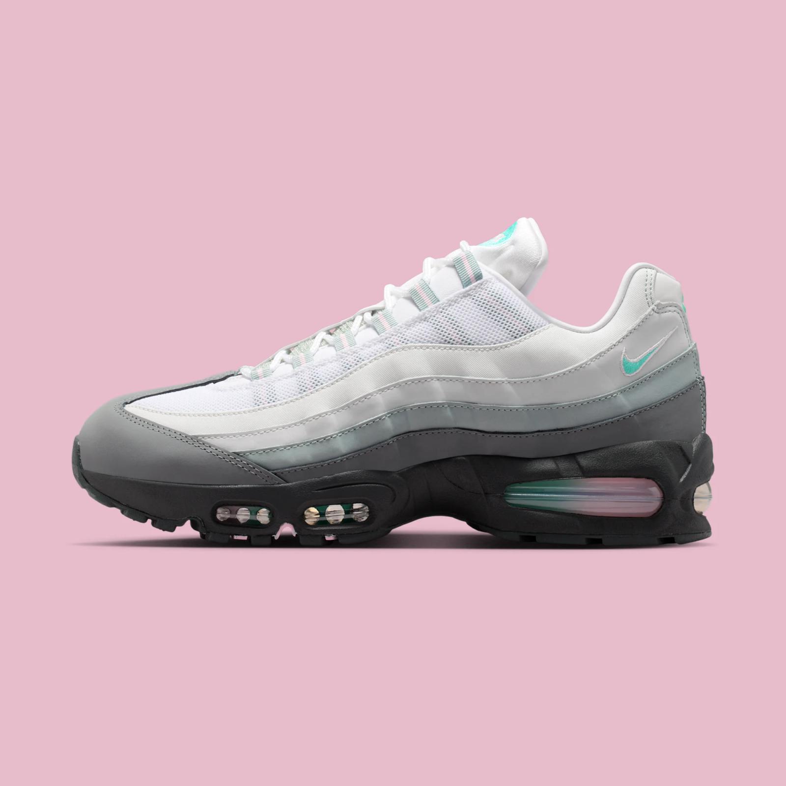Nike Air Max 95 Big Bubble "Pink Foam & Hyper Turquoise" drops in 2026