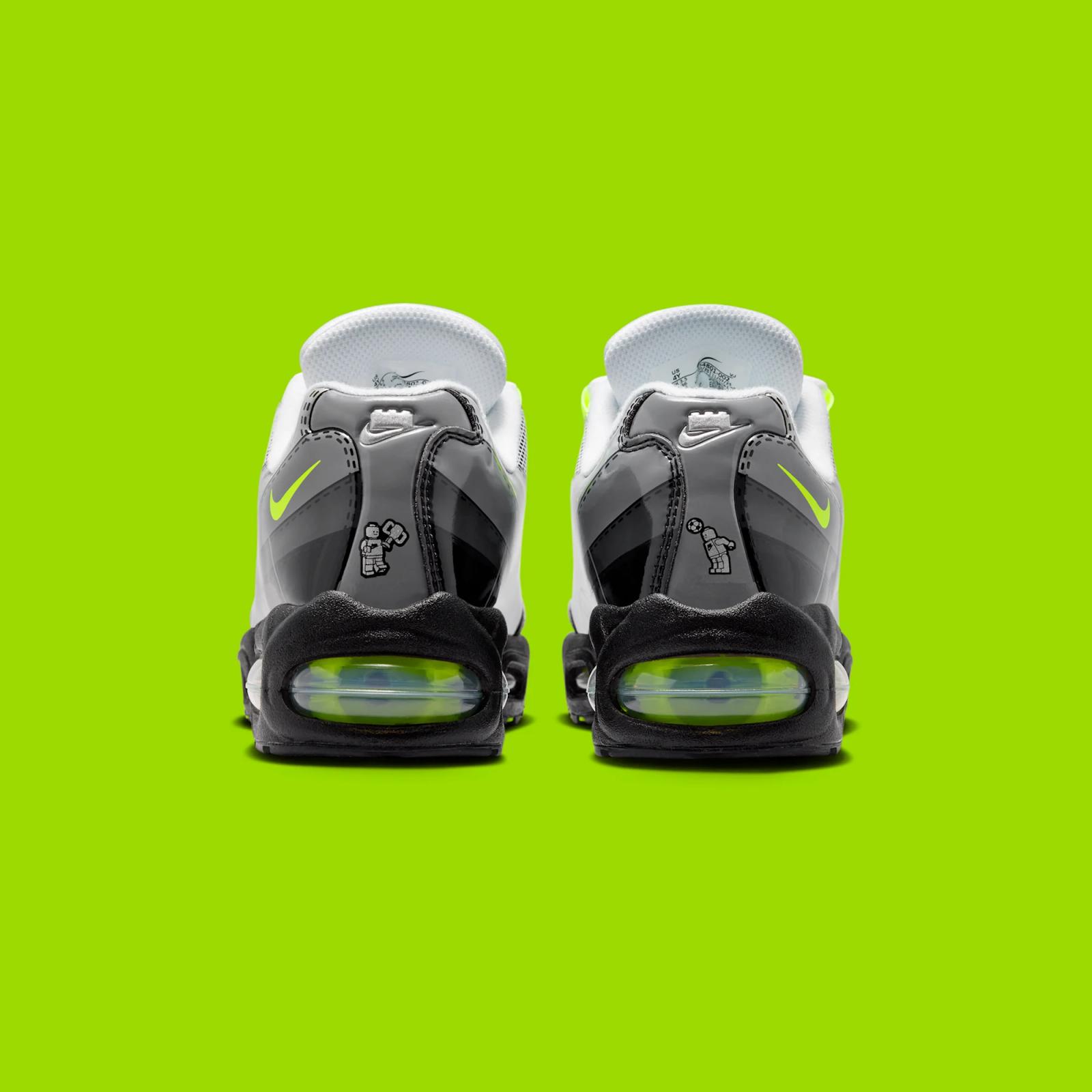 LEGO x Nike Air Max 95 GS “Black & Metallic Silver” releasing in 2026