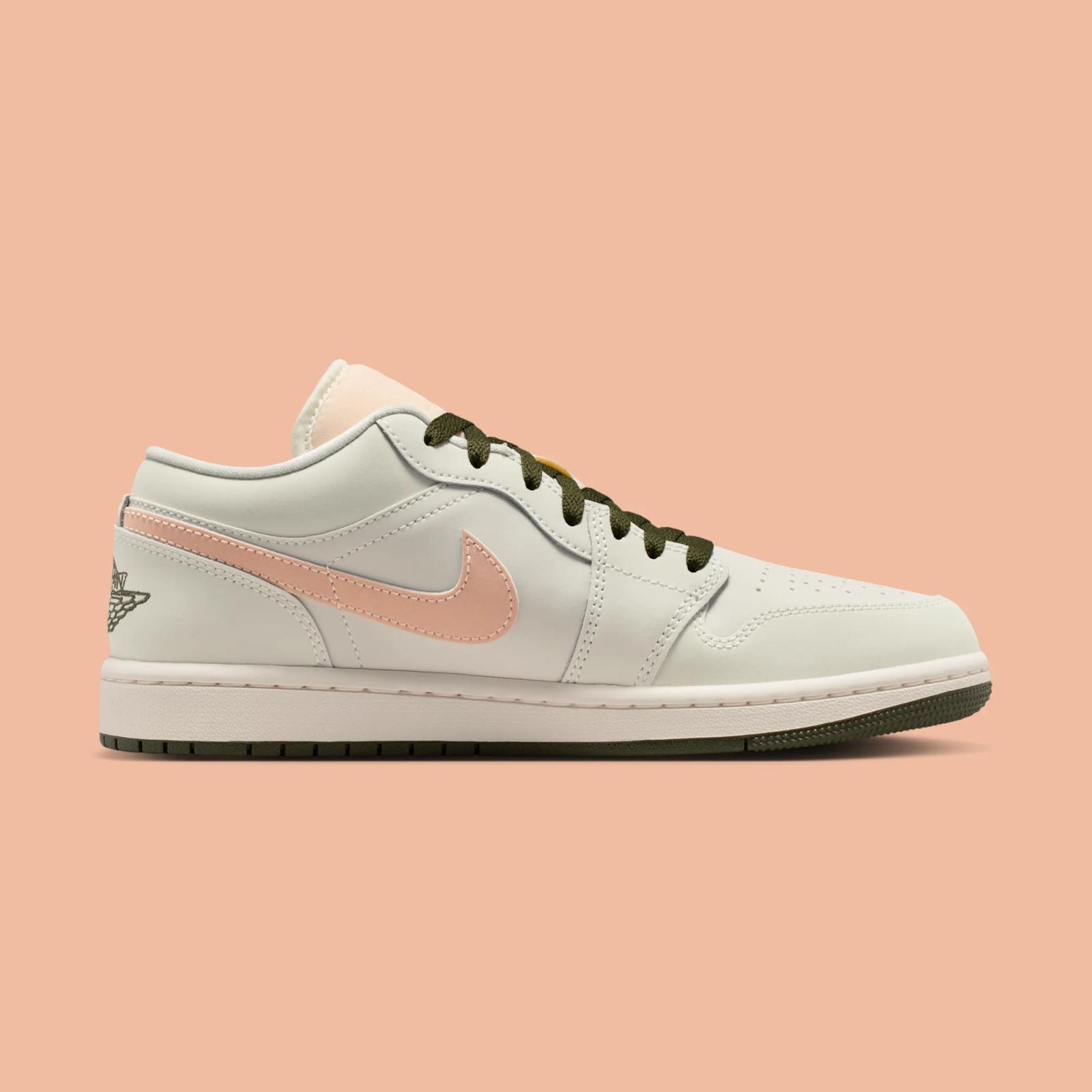 Air Jordan 1 Low "Sail & Crimson Tint" releases April 1, 2026