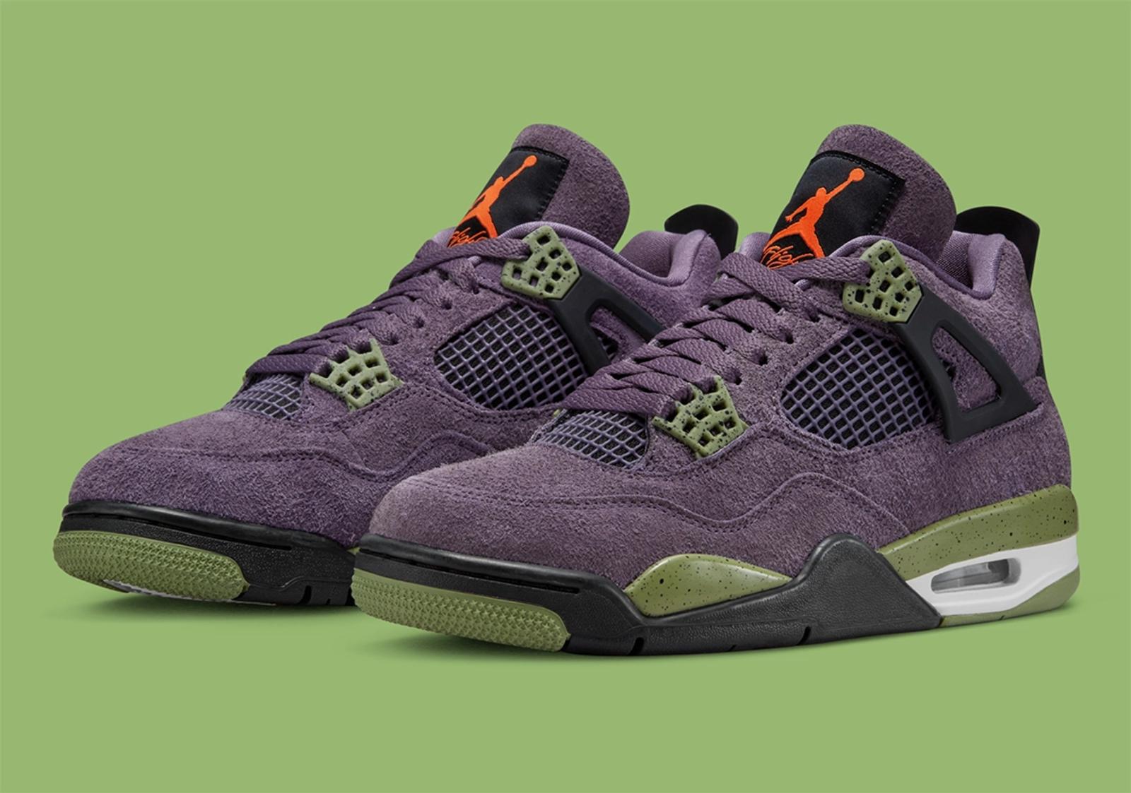 Air Jordan 4 Retro WMNS Canyon Purple