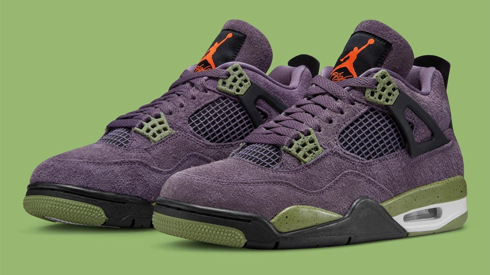 Air Jordan 4 Retro WMNS Canyon Purple