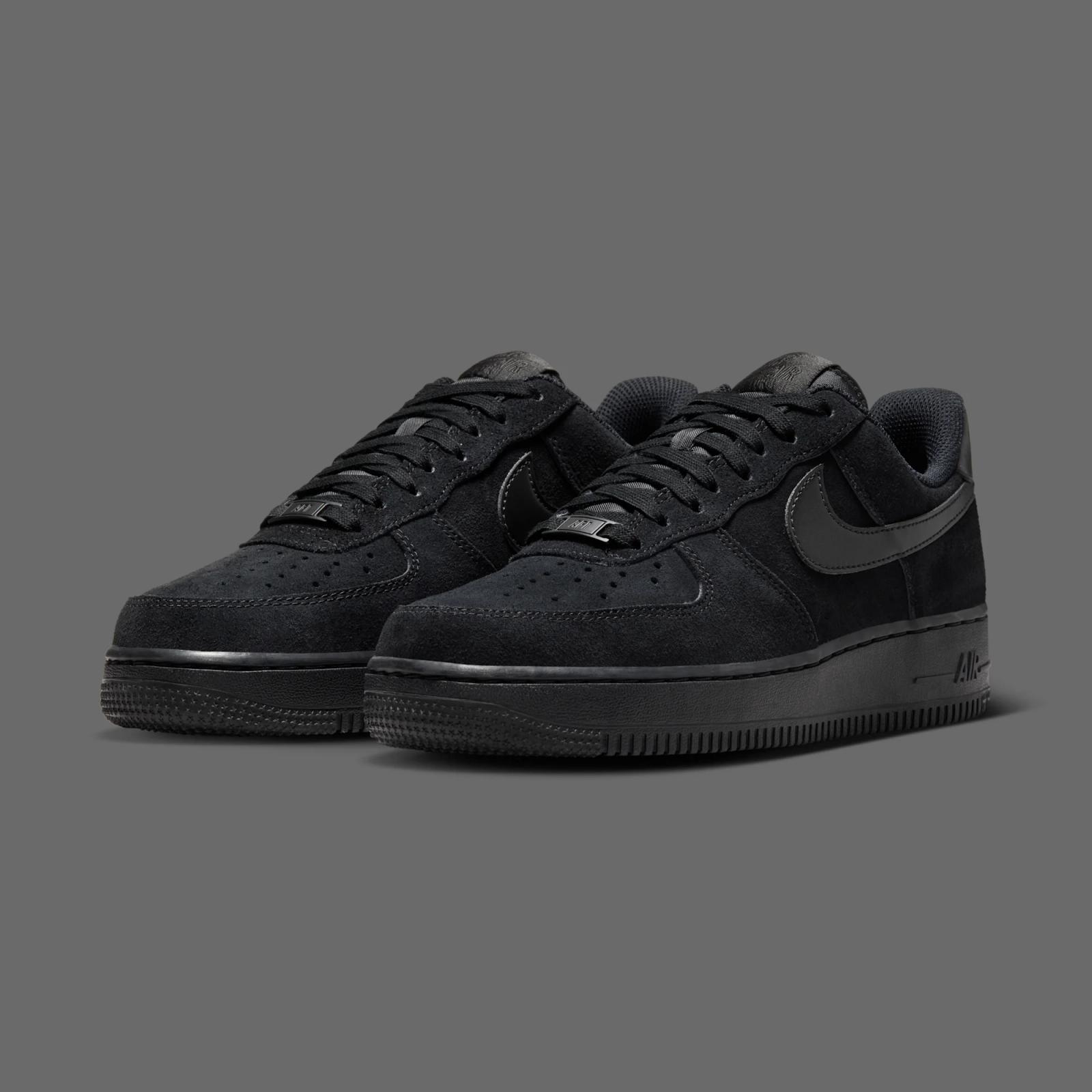 Nike Air Force 1 Low Suede "Black" releasing in 2026