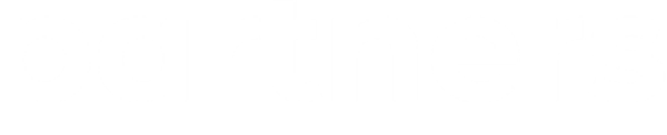 The word 'partners' set in bold white lowercase lettering.