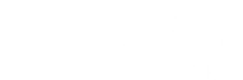 The Alberta Real Estate Foundation logo in white, with a stylized 'A' mark beside three stacked lines of text.