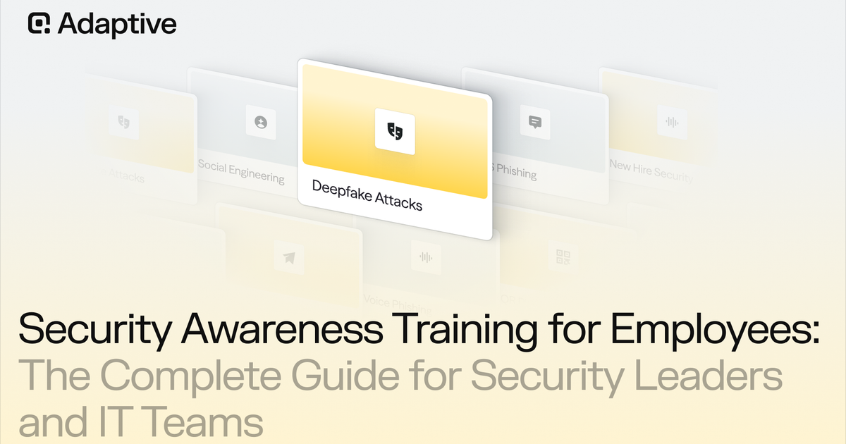 Essential Security Awareness Training for Employees Guide | Adaptive ...