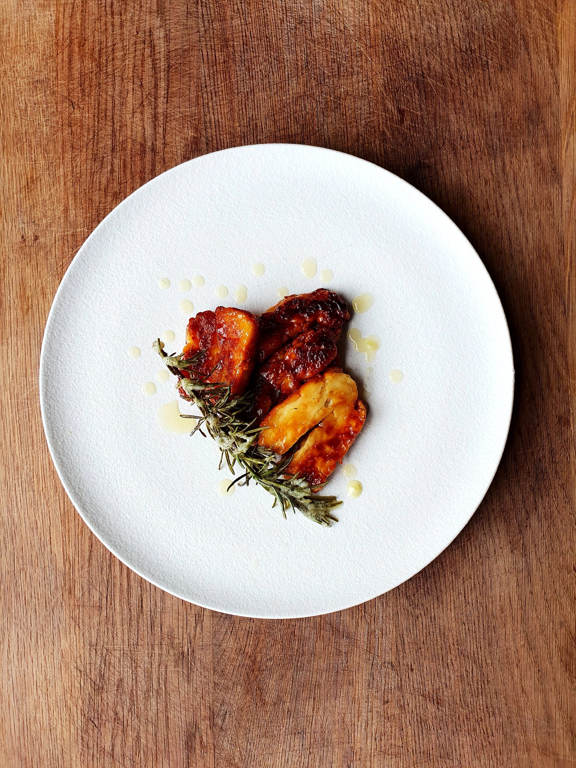 Haloumi z rozmarynem, albo z pesto