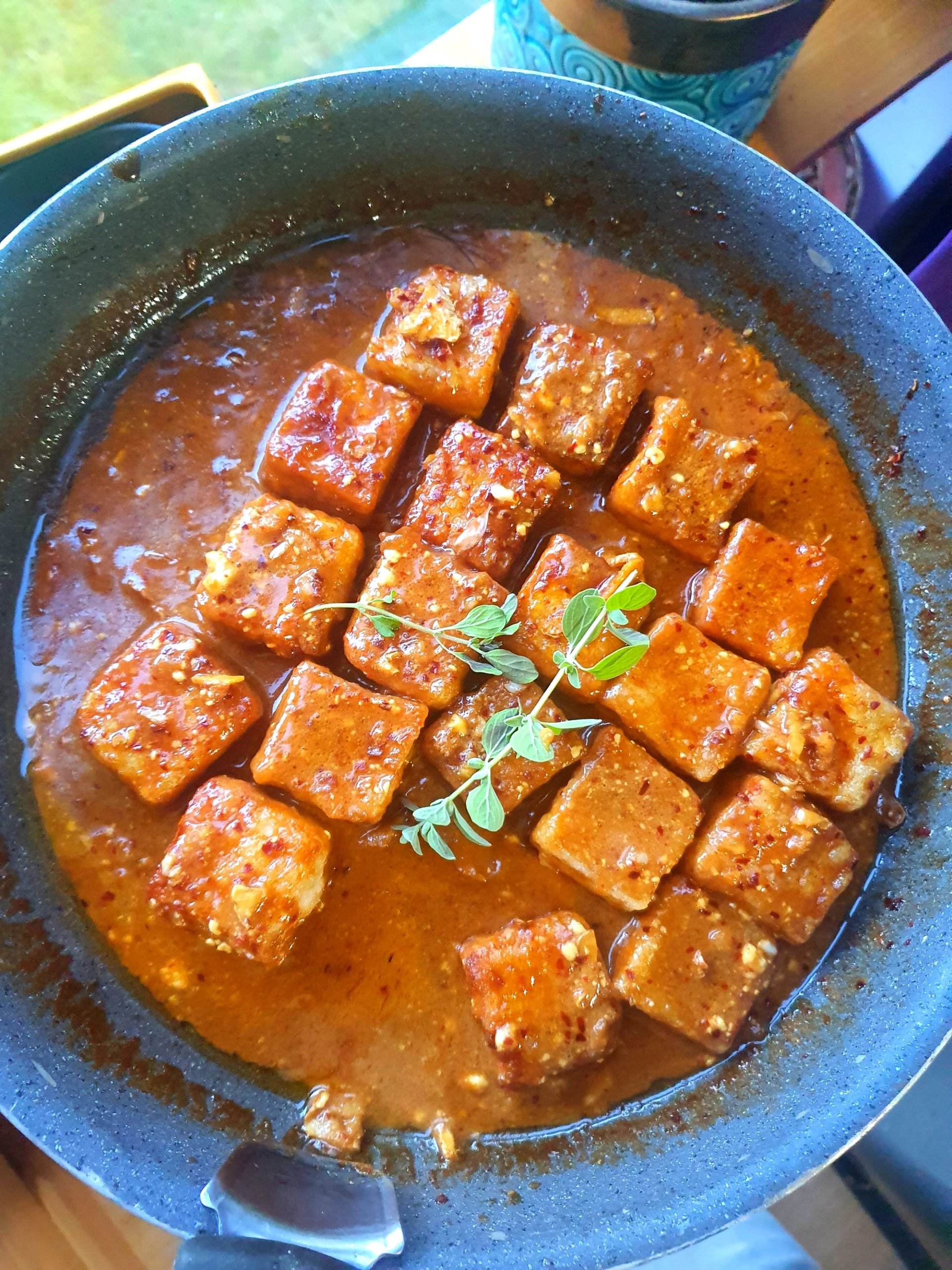 Tofu - sos pomarańczowy, co za moc