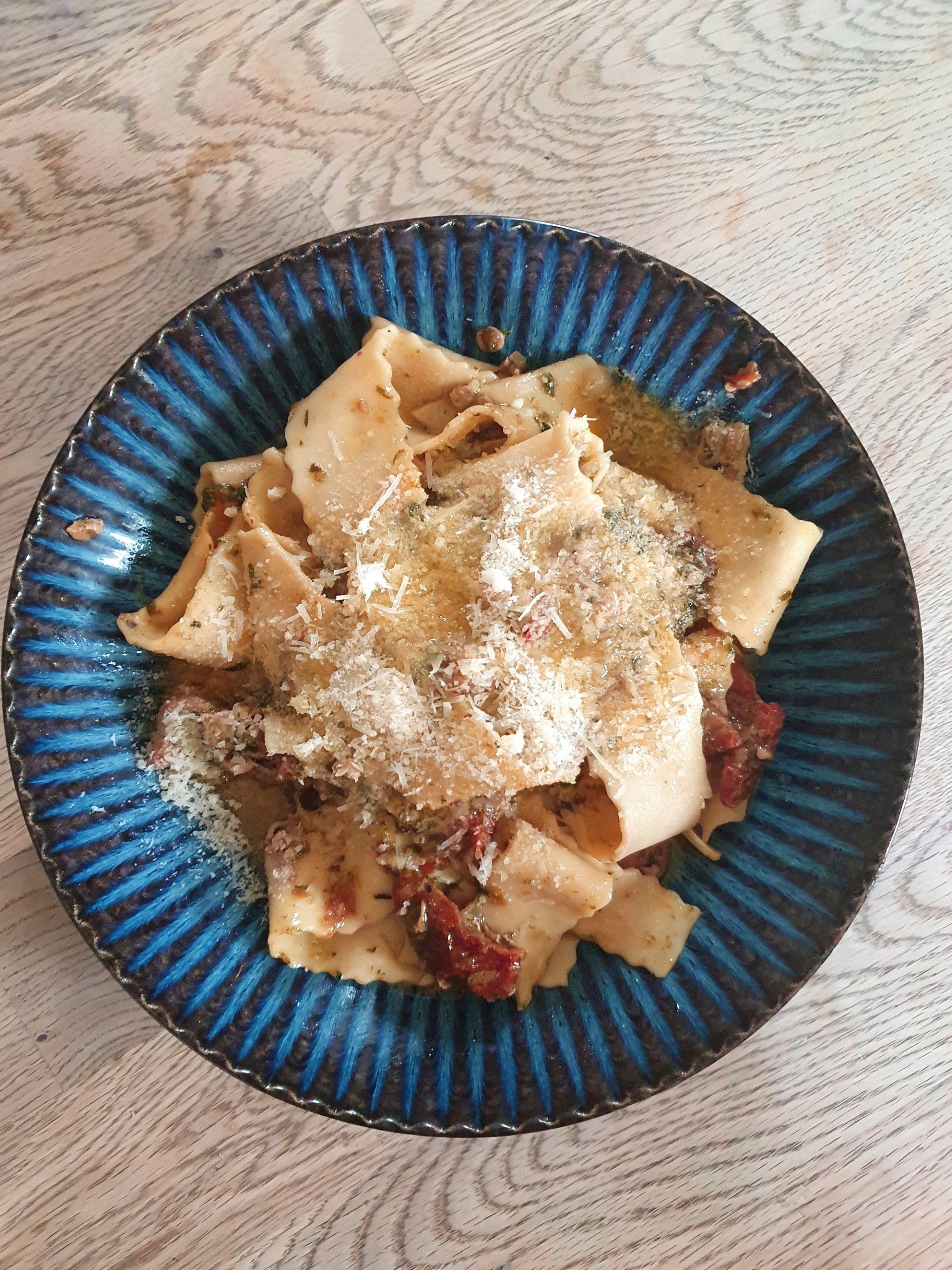 Pappardelle, z mega miękkim schabem Pappardelle, z mega miękkim schabem