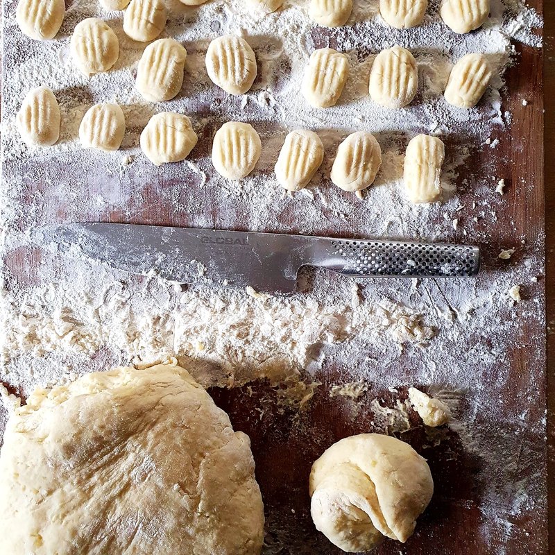 Gnocchi, w sosie beszamelowym, zapiekane Gnocchi, w sosie beszamelowym, zapiekane