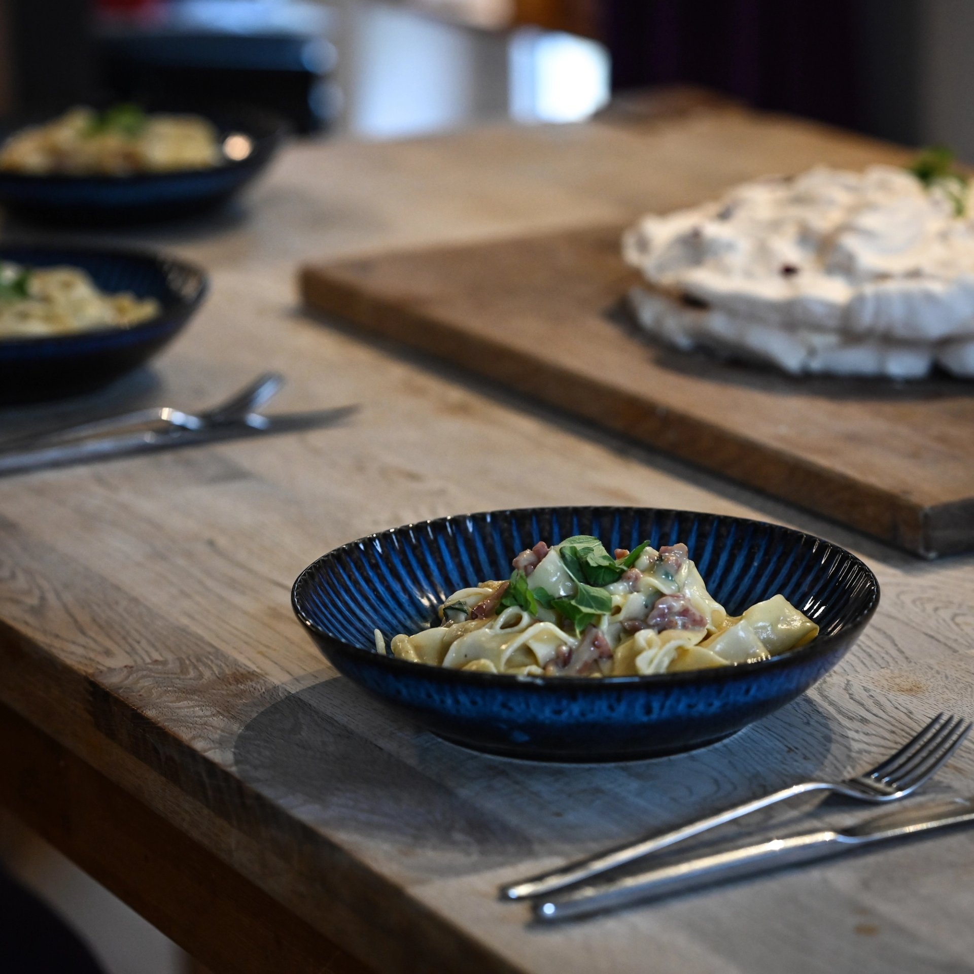 Alla carbonara, ale trochę ładniej Alla carbonara, ale trochę ładniej
