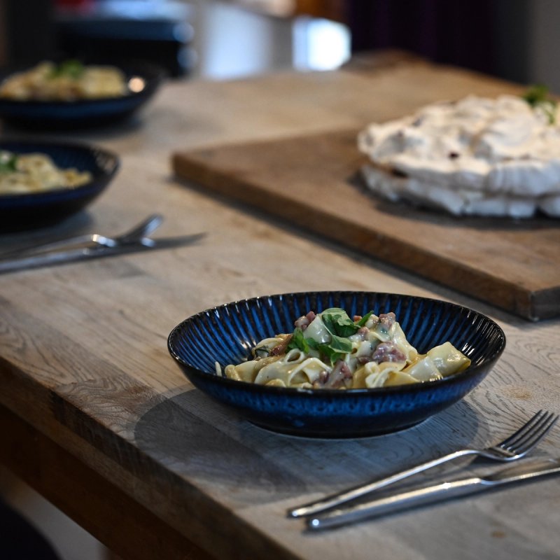 Alla carbonara, ale trochę ładniej Alla carbonara, ale trochę ładniej