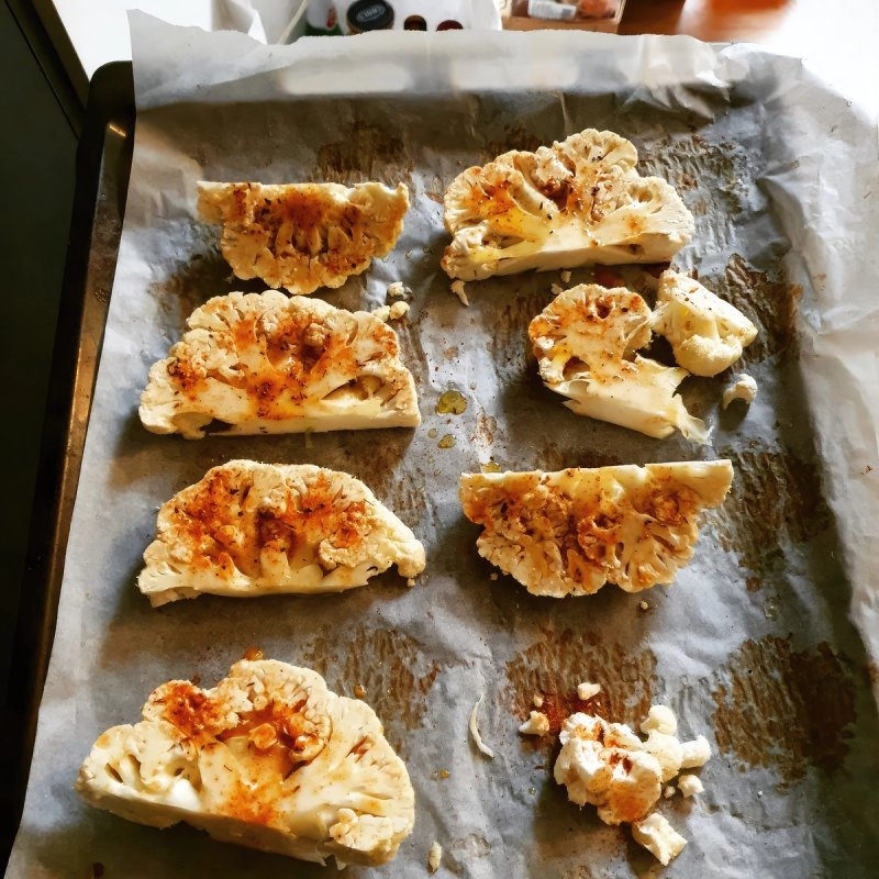 Steki z kalafiora - pieczone Steki z kalafiora - pieczone