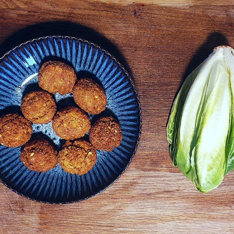 Falafele, z cynamonem, gałką i imbirem Falafele, z cynamonem, gałką i imbirem