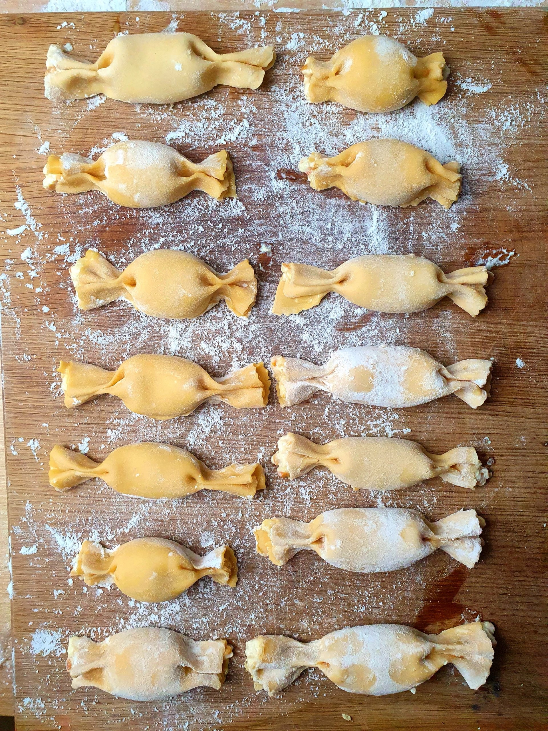 Caramelle z kurkami i ricottą Caramelle z kurkami i ricottą