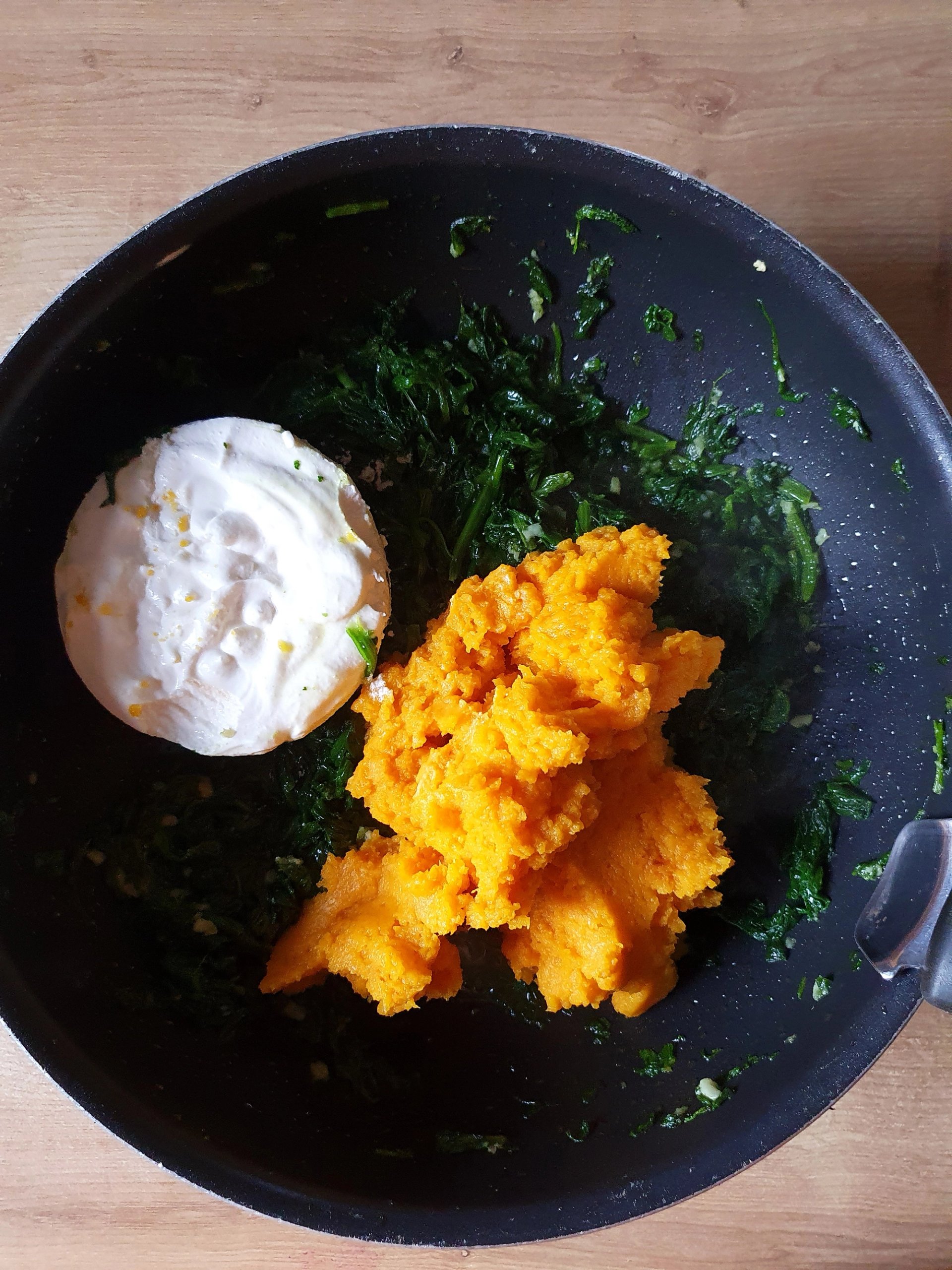 Dynia, ricotta, szpinak - smak - i te kolory!