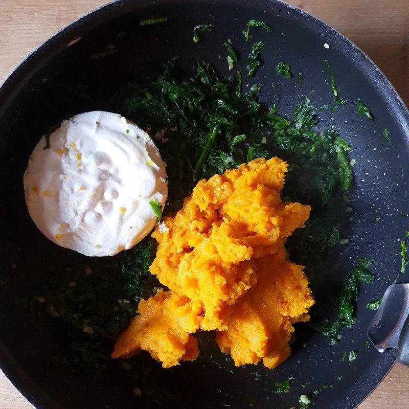 Dynia, ricotta, szpinak - smak - i te kolory! Dynia, ricotta, szpinak - smak - i te kolory!