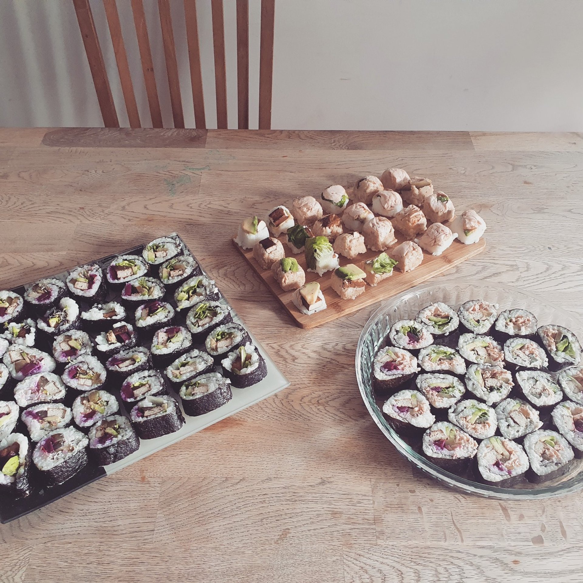 Sushi z cudami  róznymi