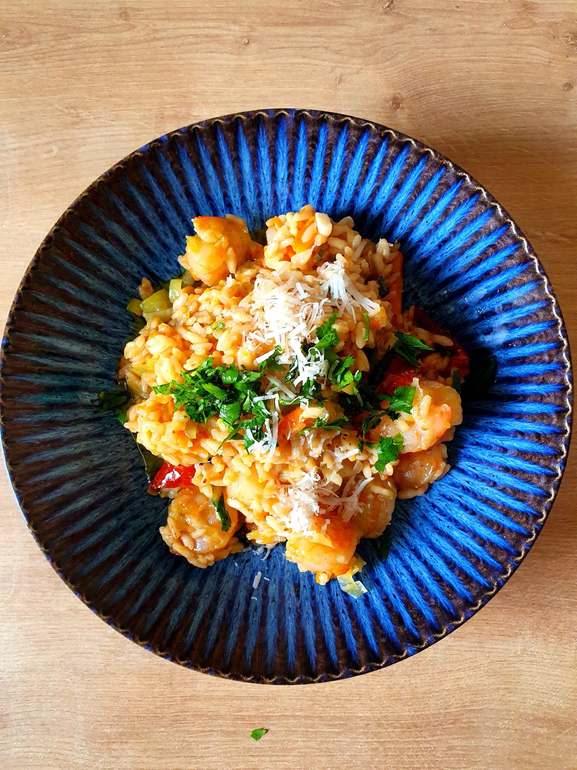 Risotto z krewetkami - idźmy za ciosem Risotto z krewetkami - idźmy za ciosem