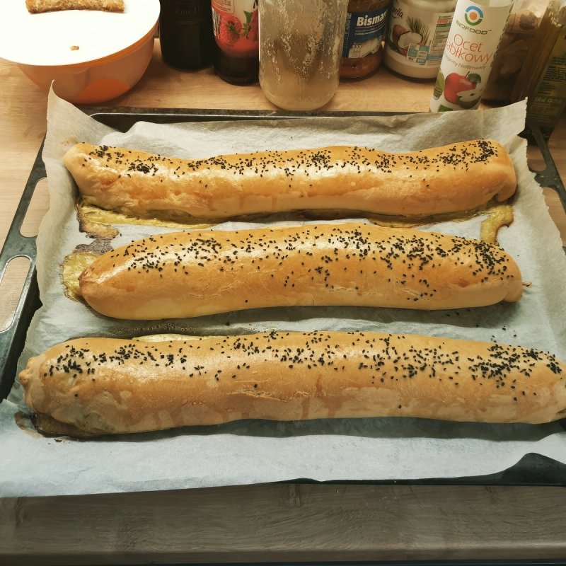 Krzywe paszteciki z soczewicą i pieczarkami Krzywe paszteciki z soczewicą i pieczarkami