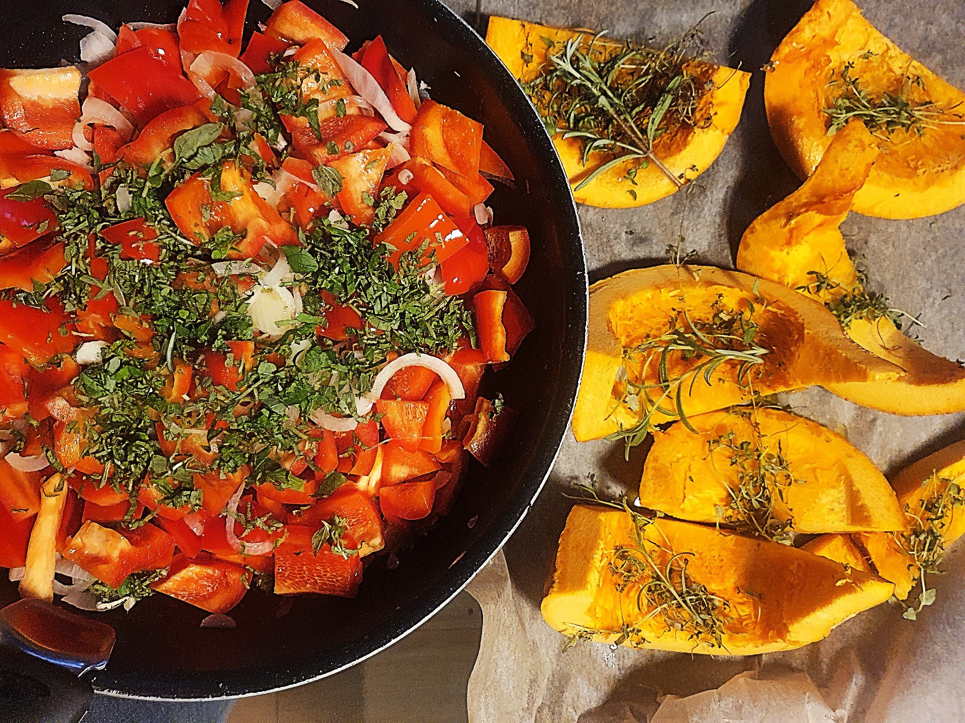 Rozgrzewający gulasz z dynią